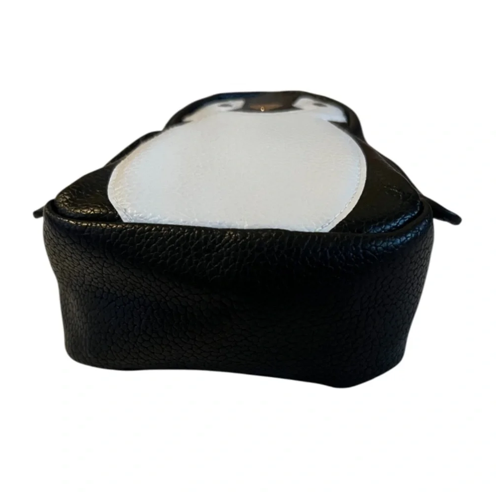 Bath & Body Works Black and White Penguin Cosmetic Bag